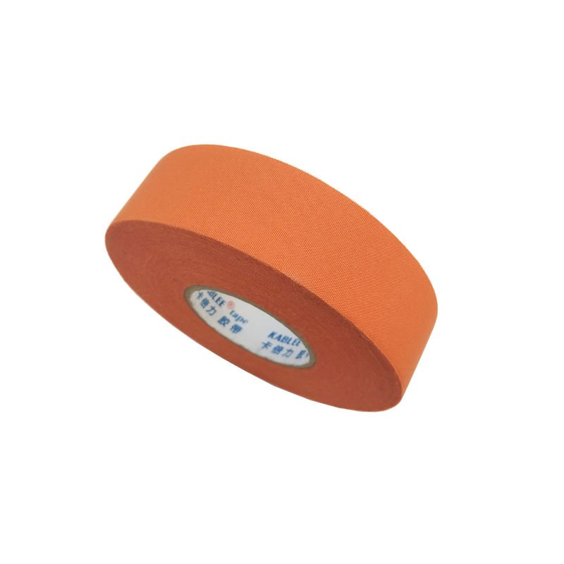 0.25mm Cloth Wire Harness Tape, Otomotif Cloth Electrical Tape Warna Oranye