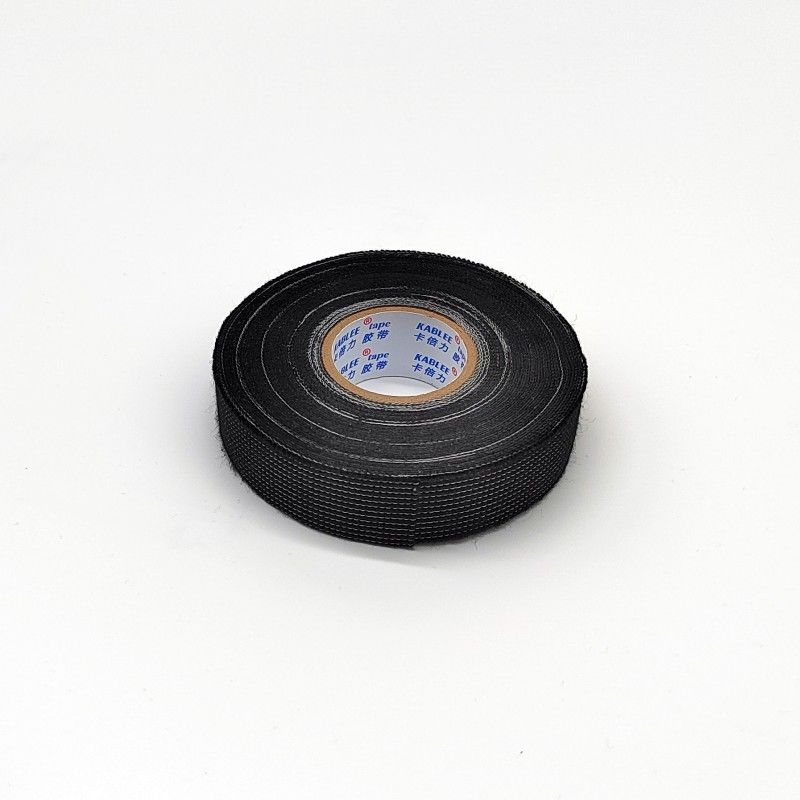 Fleece Wiring Tape 10m/15m Pita Isolasi Tahan Panas Perekat Suhu Tinggi untuk Kabel Listrik