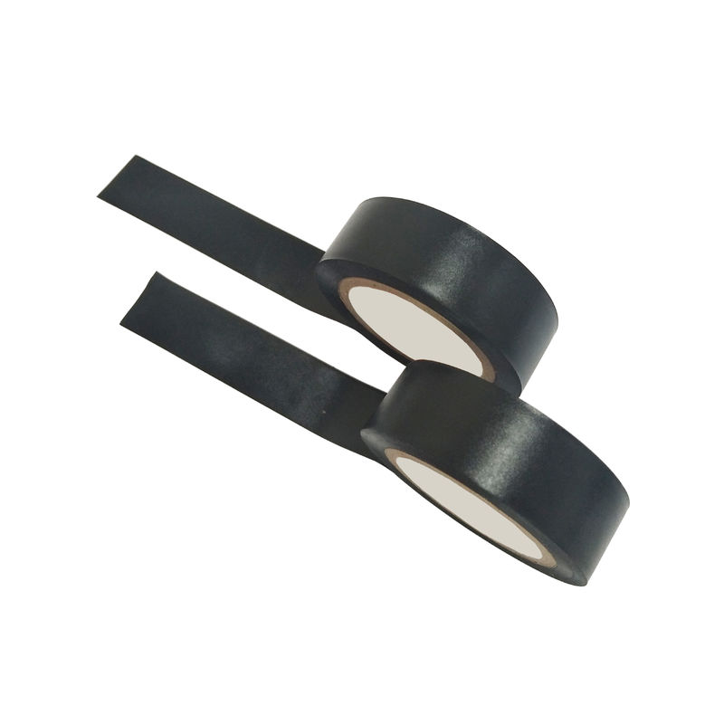 Pita PVC Isolasi Warna Hitam Tahan Lama Tahan Kimia Lebar 38mm 50mm