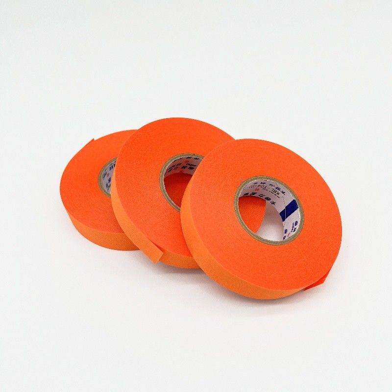 Kain Wire Harness Tape Oranyeu Warna 0,25mm Ketebalan 150 derajat Tahan suhu