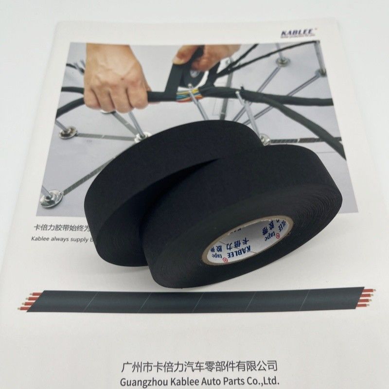 0.2mm Ketebalan PET Automotive Wire Harness Tape Kain Untuk Perlindungan Wire Mobil