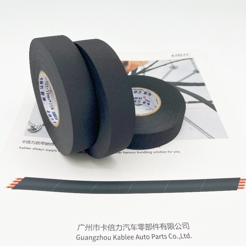 Fleksibel dan Mudah tangan merobek Kain Wire Harness Tape untuk Pengelolaan Wire Nyaman