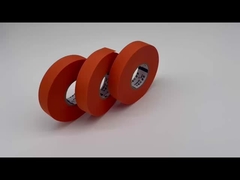 Pita Pembungkus Kawat Harness Otomotif Oranye Kustom Tahan Bahan Kimia